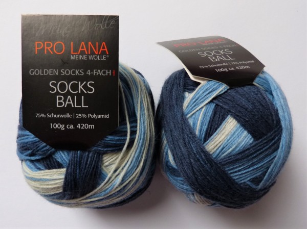 Pro Lana Socks Ball Golden Socks 100g, Fb. 4