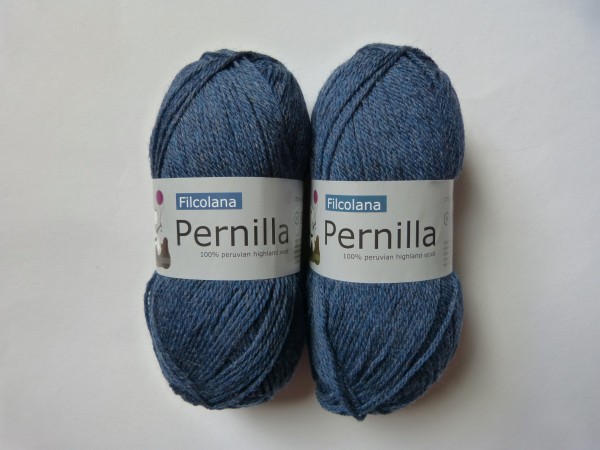 Filcolana Pernilla 50g, Fb. 818 Fischerblau melange