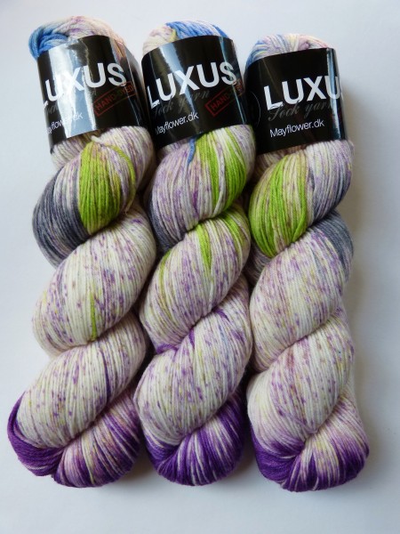 Luxus Sock Yarn 100g, Fb. 5112 Lavendelfeld