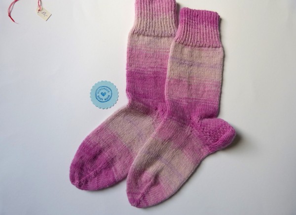Handgestrickte Socken Gr. 35