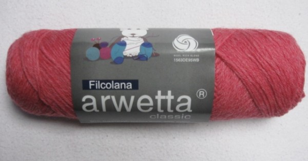 Filcolana arwetta classic 50g, Fb. 813 Strawberry Pink