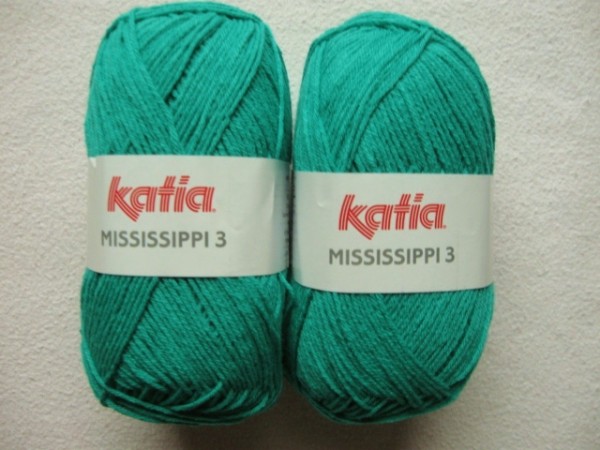 Katia Wolle mississippi-3 50g, Fb. 808
